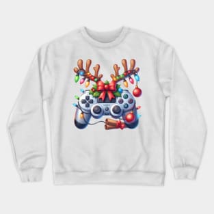 Christmas Game Controller Crewneck Sweatshirt